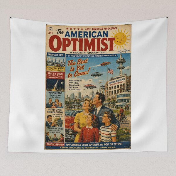 Item preview, America Optimist 1950s designed and sold by LoudMouthArt.
