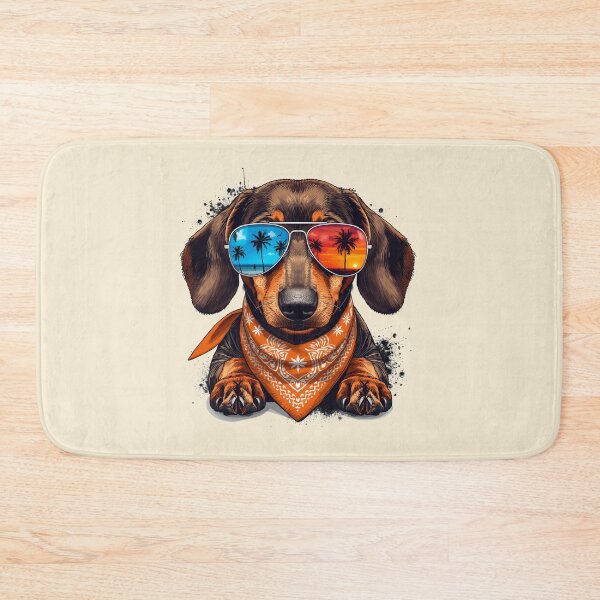 Item preview, COOL BROWN DACHSHUND designed and sold by BKDIGITALSHOP.