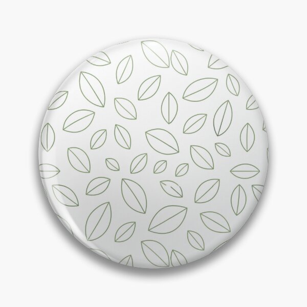 Item preview, Leaf Outline Minimal Sage Seamless Pattern designed and sold by Inkworksbyshery.