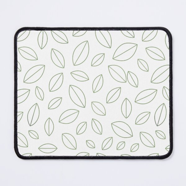 Item preview, Leaf Outline Minimal Sage Seamless Pattern designed and sold by Inkworksbyshery.