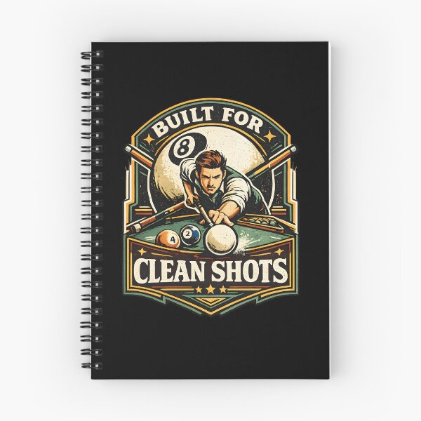 Item preview, Built For Clean Shots Vintage Billiards Pool Player designed and sold by MizoX7.