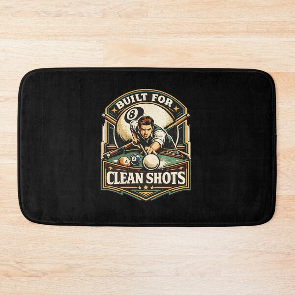 Item preview, Built For Clean Shots Vintage Billiards Pool Player designed and sold by MizoX7.