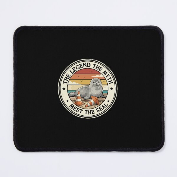 Item preview, Neil the Seal - Emotional Support Cone | Funny Tasmanian Seal designed and sold by Uglyandcute.