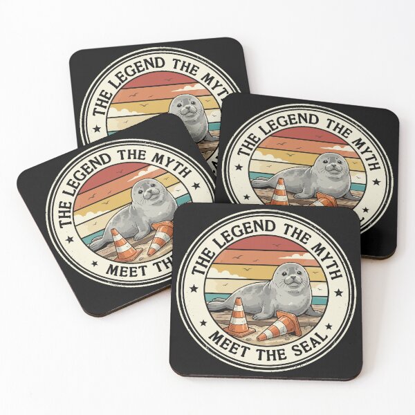 Item preview,  Neil the Seal - Emotional Support Cone | Funny Tasmanian Seal designed and sold by Uglyandcute.
