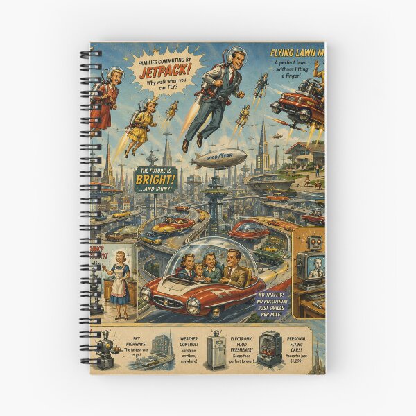 Item preview, The 1950s Future designed and sold by LoudMouthArt.