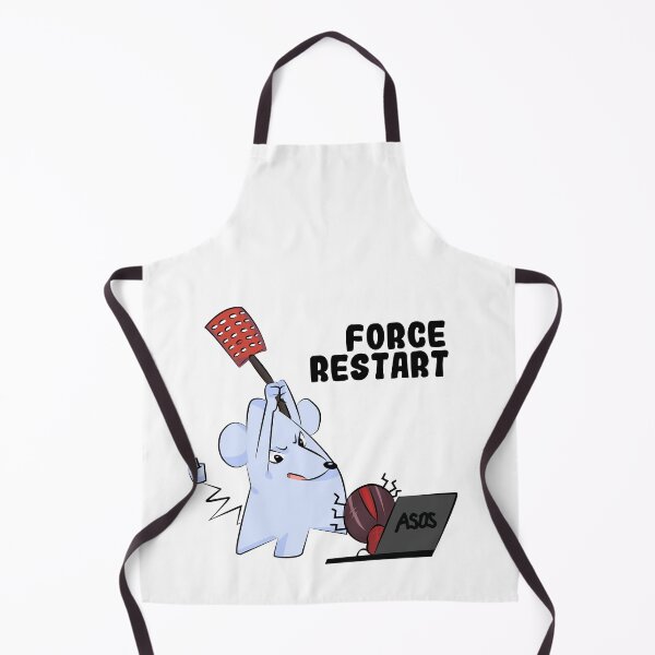 Item preview, Force Restart | Funny Coding Mouse for Developers designed and sold by Mammoths.