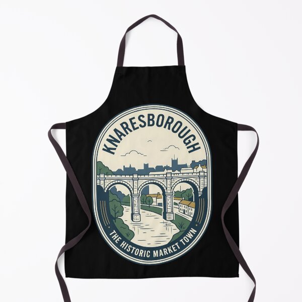 Item preview, Knaresborough Yorkshire Viaduct Vintage Travel Emblem designed and sold by k3rstman1.