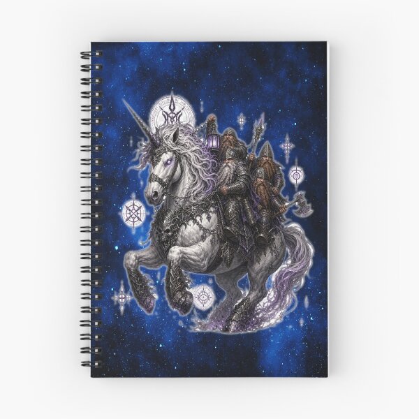 Item preview, Celestial Crusader: The Enchanted Unicorn designed and sold by MysticOzzy.