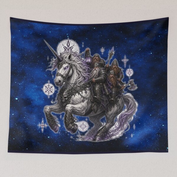 Item preview, Celestial Crusader: The Enchanted Unicorn designed and sold by MysticOzzy.