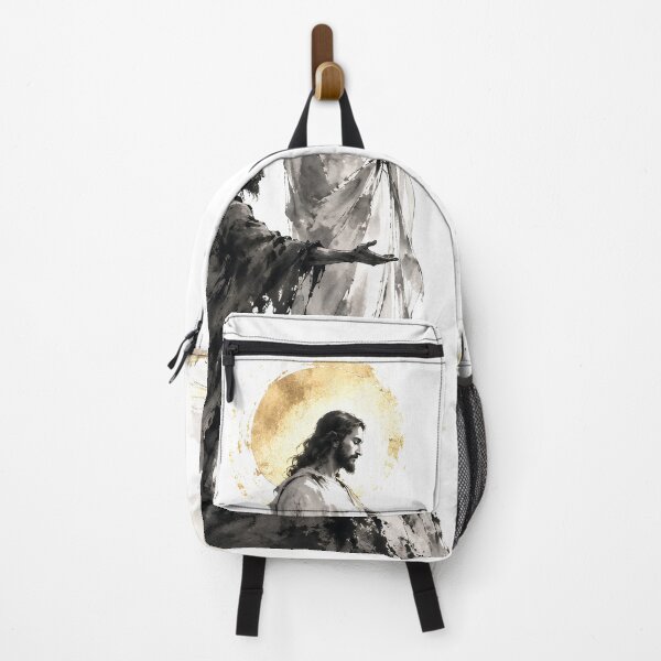 Item preview, The Temptation of Christ - Ink and Gold Accent Art designed and sold by Phos Creatives.