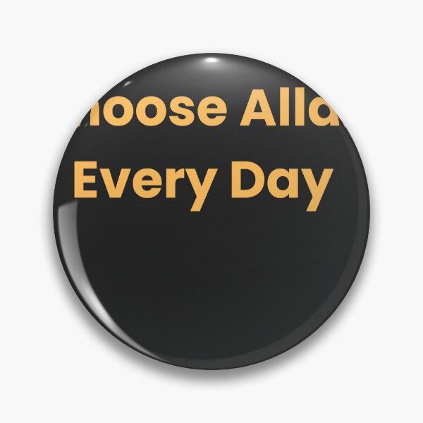 Item preview, Choose Allah Every Day | Islamic Inspirational Quote T-Shirt | Muslim Faith Design designed and sold by MiniMuArt.