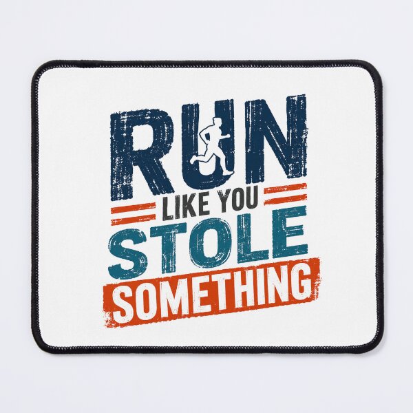 Item preview, Run Like You Stole Something Funny Running Jogger Athlete Motivation designed and sold by JonesFlora2025.