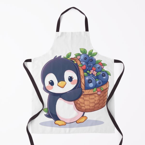 Item preview, Cute Blueberry Penguin Kawaii Sticker | Adorable Berry Lover Gift designed and sold by Stylestickers55.