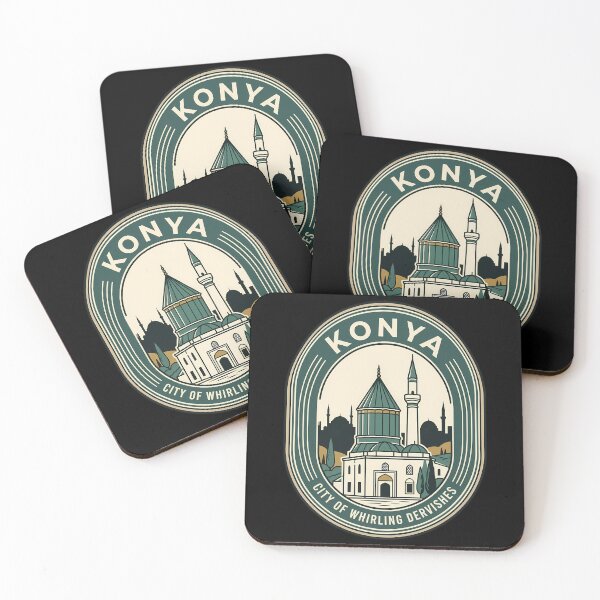 Item preview, Konya Turkey Vintage Travel Emblem Mevlana Museum designed and sold by k3rstman1.