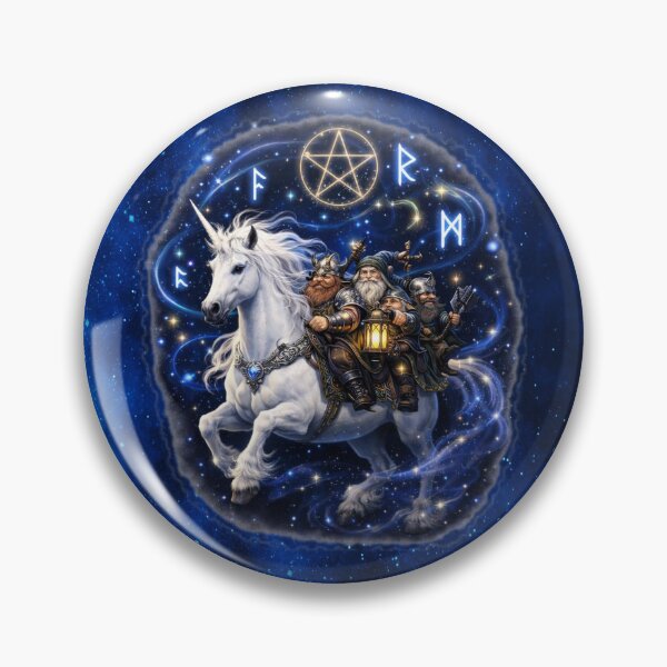 Item preview, Astral Vanguard: The Mystic Unicorn Knight designed and sold by MysticOzzy.