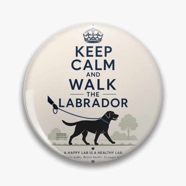 Item preview, Keep Calm and Walk the Labrador – Funny Labrador Lover T-Shirt, Hoodie & Gift designed and sold by CallisC-Arts.