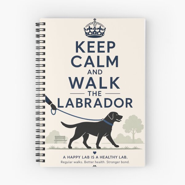 Item preview, Keep Calm and Walk the Labrador – Funny Labrador Lover T-Shirt, Hoodie & Gift designed and sold by CallisC-Arts.
