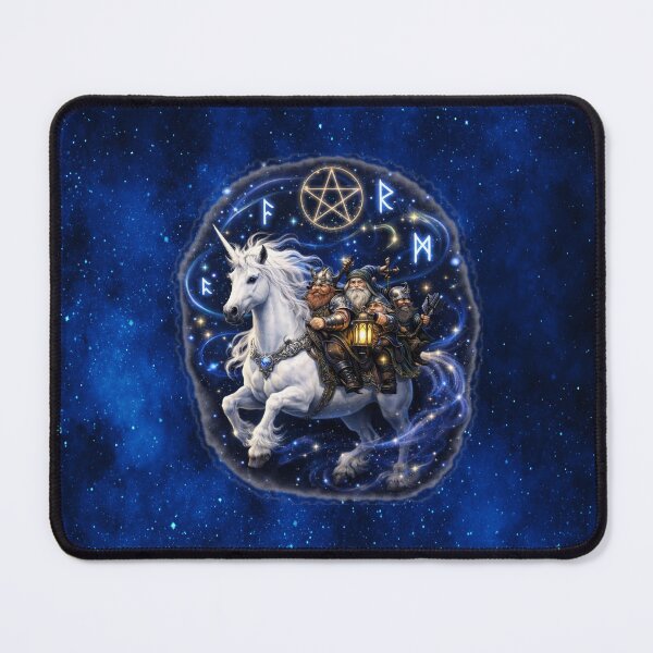 Item preview, Astral Vanguard: The Mystic Unicorn Knight designed and sold by MysticOzzy.