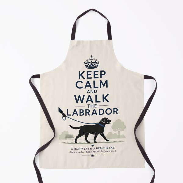 Item preview, Keep Calm and Walk the Labrador – Funny Labrador Lover T-Shirt, Hoodie & Gift designed and sold by CallisC-Arts.
