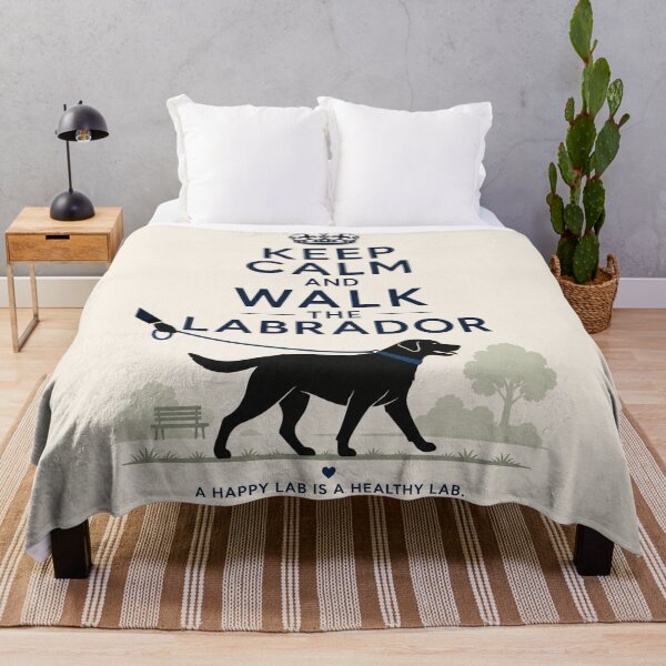Item preview, Keep Calm and Walk the Labrador – Funny Labrador Lover T-Shirt, Hoodie & Gift designed and sold by CallisC-Arts.