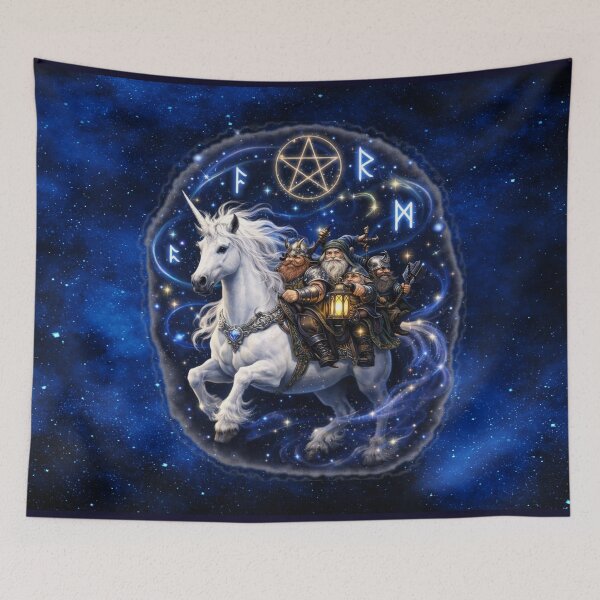 Item preview, Astral Vanguard: The Mystic Unicorn Knight designed and sold by MysticOzzy.