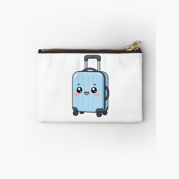 Item preview, Cute Kawaii Suitcase Happy Smiling Travel Luggage Character designed and sold by Seculinator.