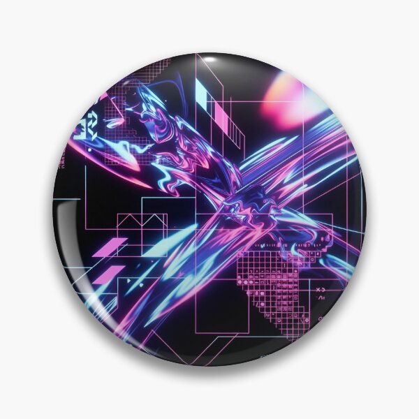Item preview, cyber neon futuristic glitch - cyberpunk designed and sold by Mypixieart.