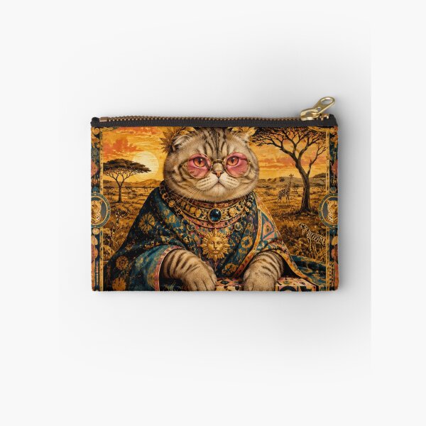 Item preview, The King Cat of the Savannah - Royal and Ornamental Portrait designed and sold by Natalia-Vlad.