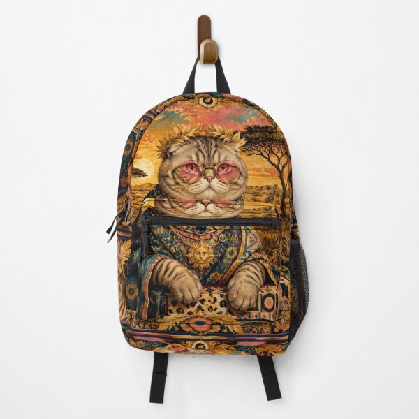 Item preview, The King Cat of the Savannah - Royal and Ornamental Portrait designed and sold by Natalia-Vlad.