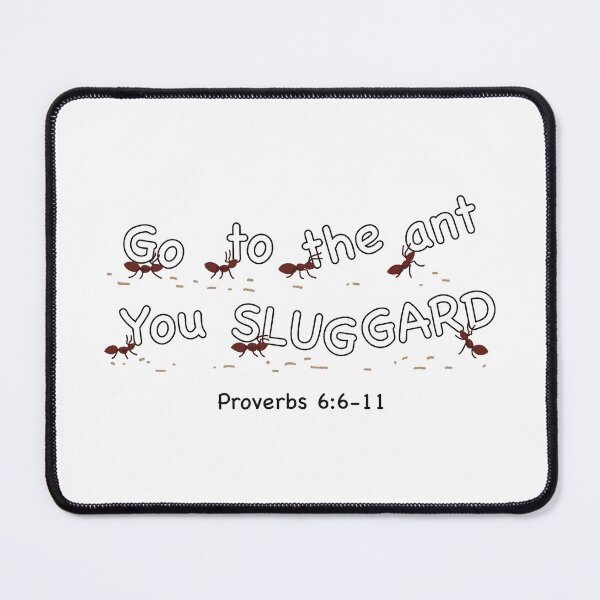 Item preview, "Go to the Ant" Bible verse (Marching Ants) designed and sold by Can-See-Zee.
