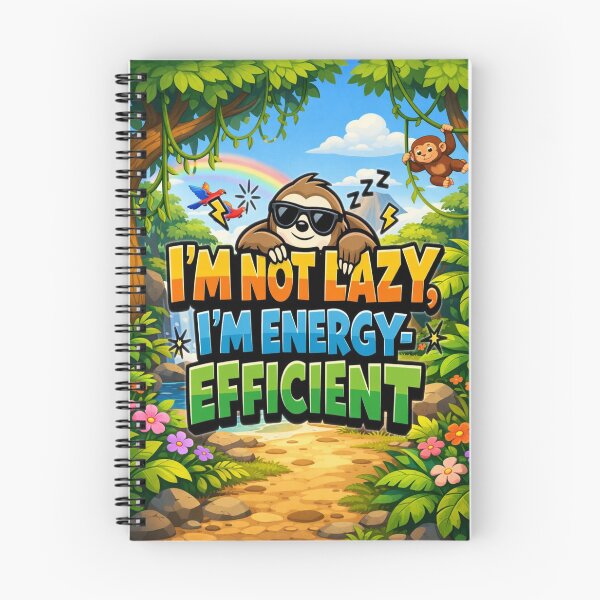 Item preview, I’m Not Lazy, I’m Energy‑Efficient designed and sold by MysticOzzy.