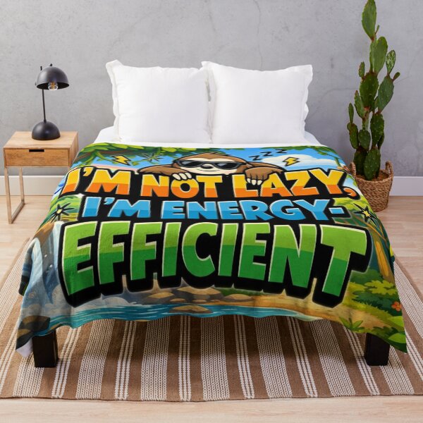 Item preview, I’m Not Lazy, I’m Energy‑Efficient designed and sold by MysticOzzy.