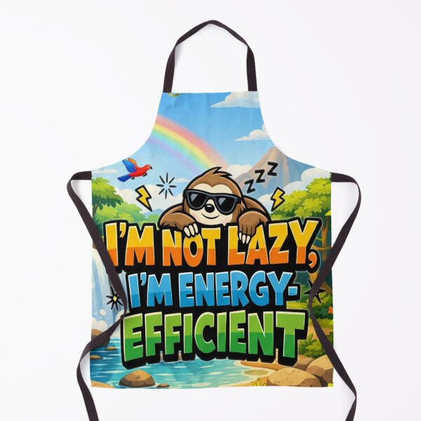 Item preview, I’m Not Lazy, I’m Energy‑Efficient designed and sold by MysticOzzy.