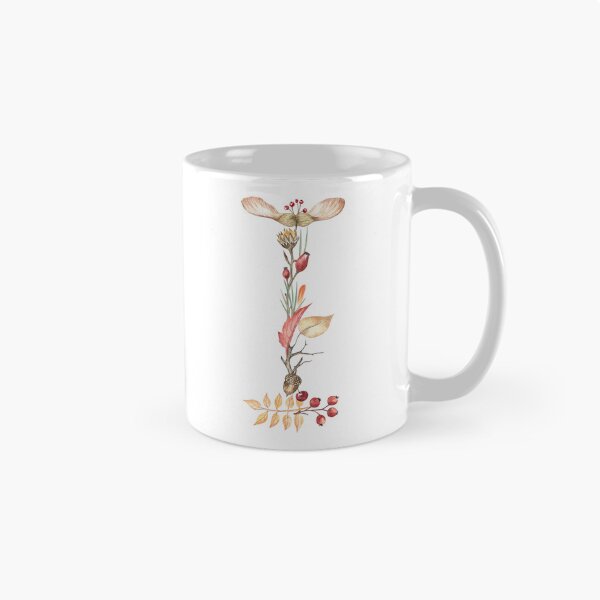 Item preview, Autumn Letter I Monogram designed and sold by Flowersforbear.