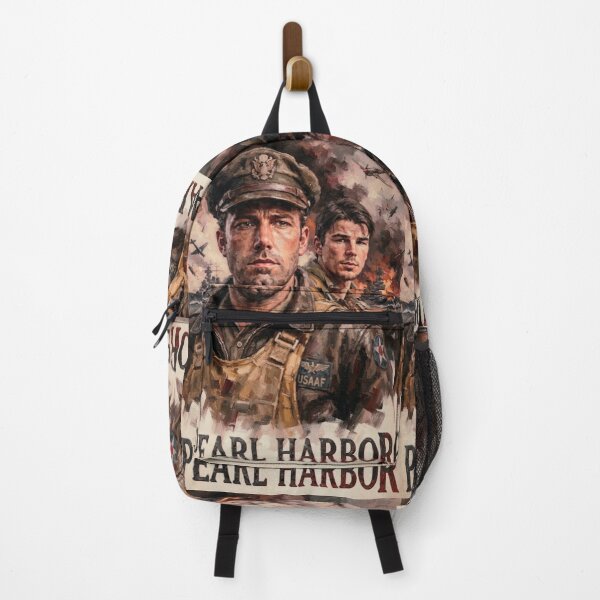 Item preview, Pearl Harbor Retro Epic War Romance Action Drama Tribute Art Poster designed and sold by Art's Diner.