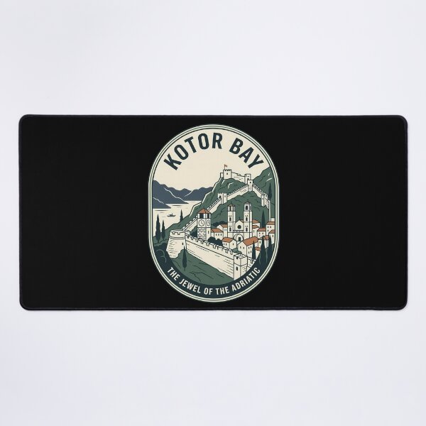 Item preview, Kotor Bay Montenegro Vintage Travel Emblem designed and sold by k3rstman1.