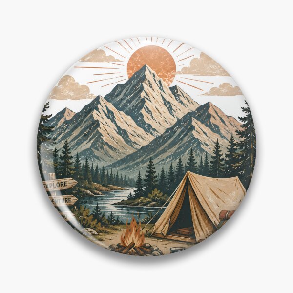 Item preview, Mountain camping designed and sold by trendspatterns.