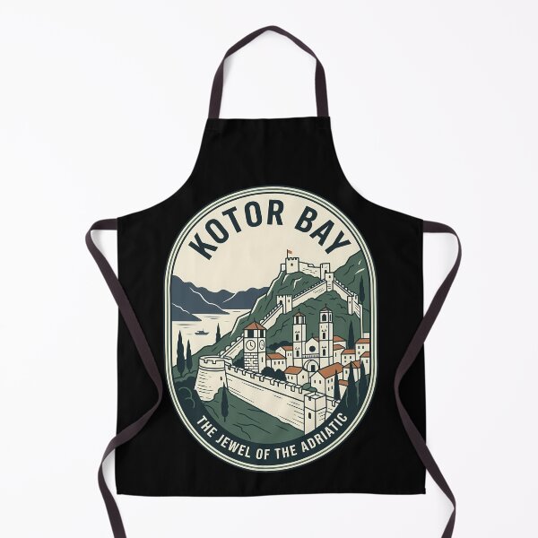 Item preview, Kotor Bay Montenegro Vintage Travel Emblem designed and sold by k3rstman1.