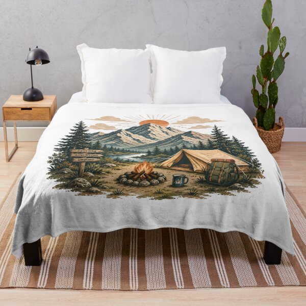Item preview, Mountain camping designed and sold by trendspatterns.