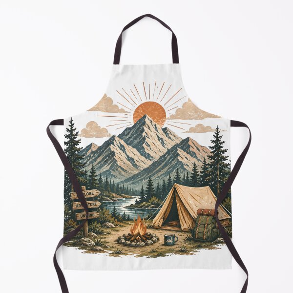 Item preview, Mountain camping designed and sold by trendspatterns.