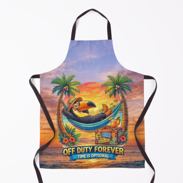 Item preview, Off Duty Forever – Tropical Toucan Paradise designed and sold by MysticOzzy.