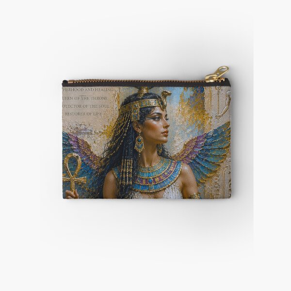 Item preview, Egyptian Goddess Isis painting. designed and sold by GalleryKauffeld.
