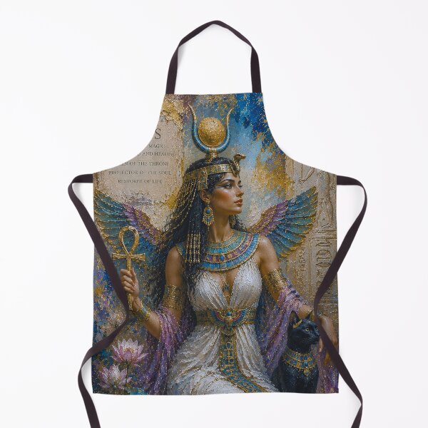 Item preview, Egyptian Goddess Isis painting. designed and sold by GalleryKauffeld.