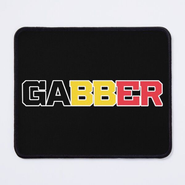 Item preview, Belgian Flag Gabber Hardcore Techno Design designed and sold by SPAZE-Typo.