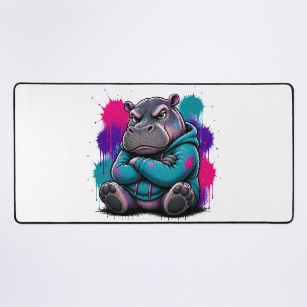 Item preview, Graffiti Hippo designed and sold by Thor-stone.