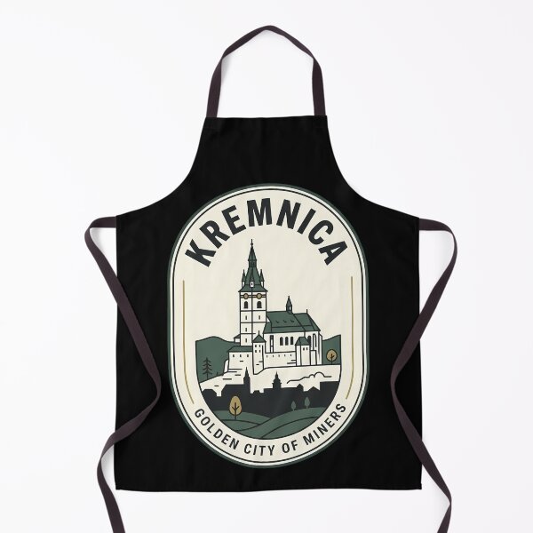 Item preview, Kremnica Slovakia Vintage Travel Emblem Golden City designed and sold by k3rstman1.