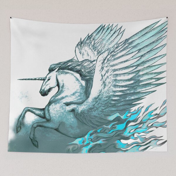 Item preview, Winged Unicorn designed and sold by redhairdangeros.
