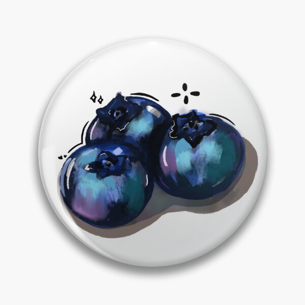 Item preview, Cute Fresh Blueberry Watercolor Illustration designed and sold by Vanta5hade.