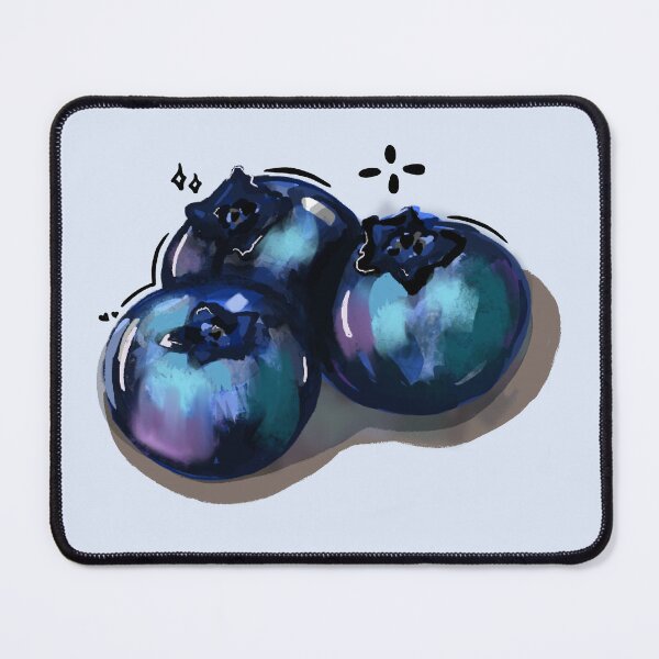 Item preview, Cute Fresh Blueberry Watercolor Illustration designed and sold by Vanta5hade.