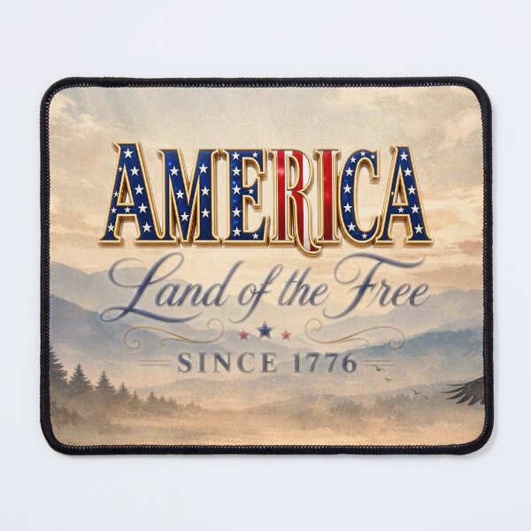 Item preview, America – Land of the Free (Since 1776) designed and sold by MysticOzzy.